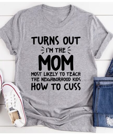 I'm The Mom T-Shirt Pure Cotton